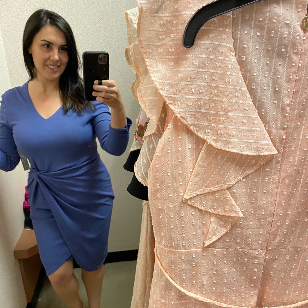 Tahari Blue Size 8 Dress from Dillards